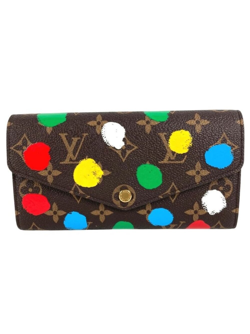 Louis Vuitton Wallet Portefeuille Sarah NM Monogram Canvas Brown